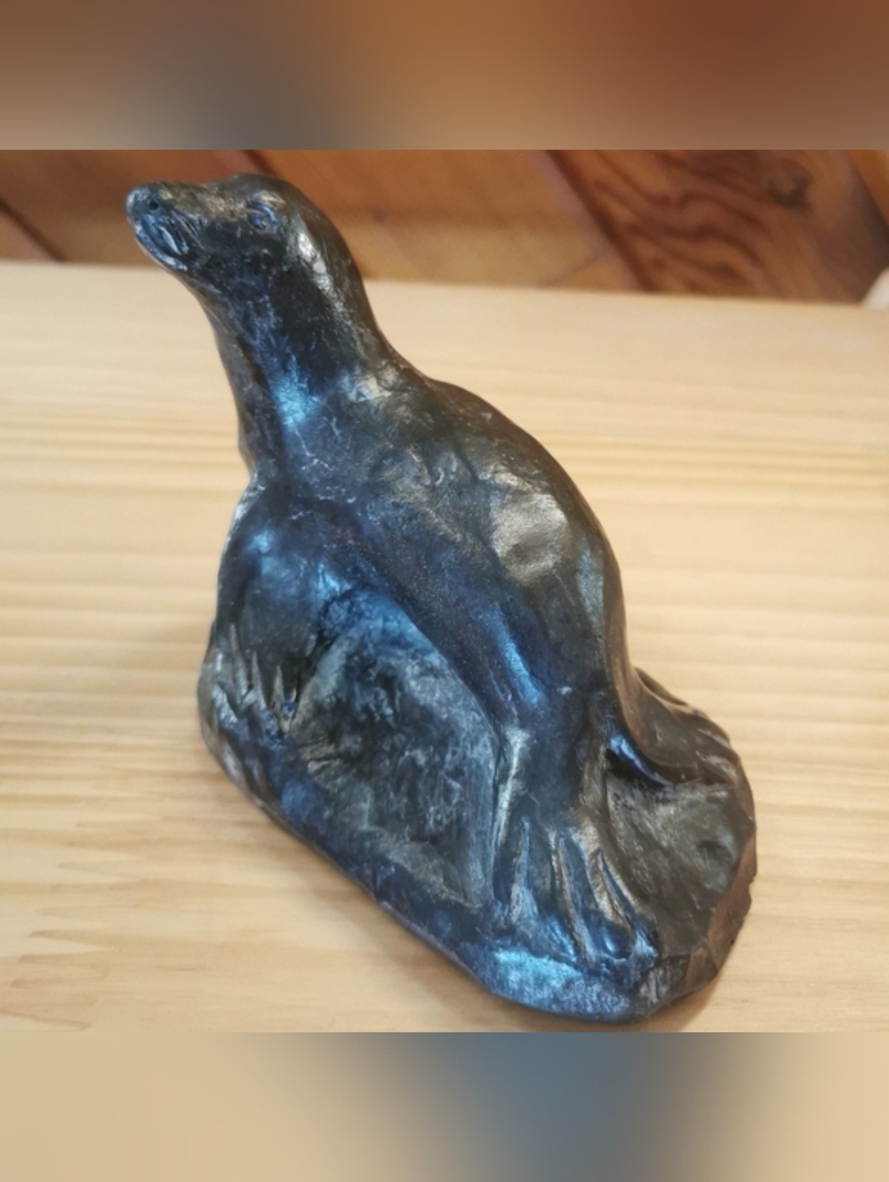 Vintage Handcarved Seal Sculpture